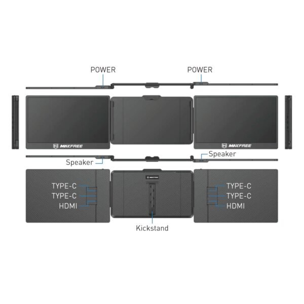 s2 double portable monitor for laptop